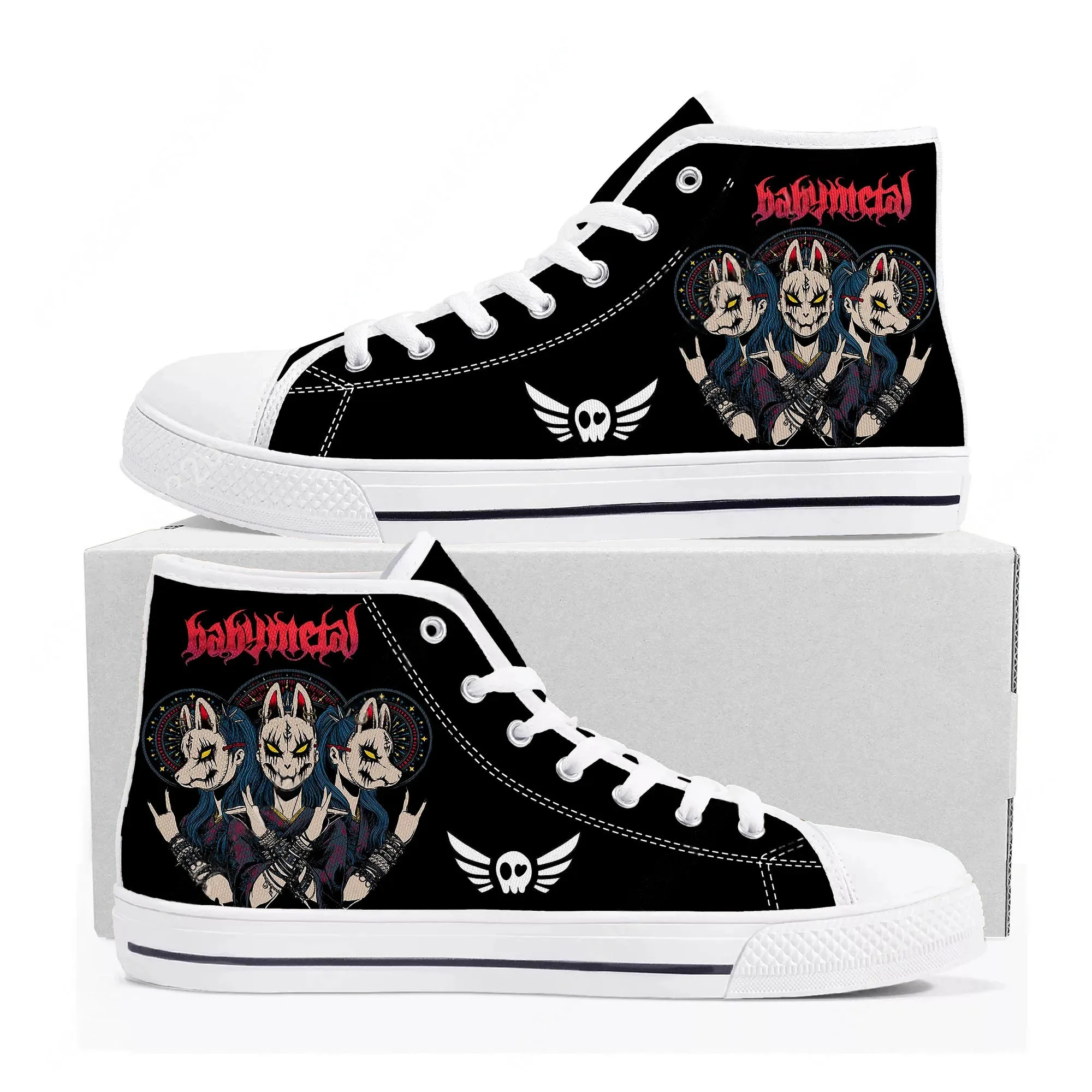 Men Shoes Japan - Scarpe alte Babymetal Japan Band per