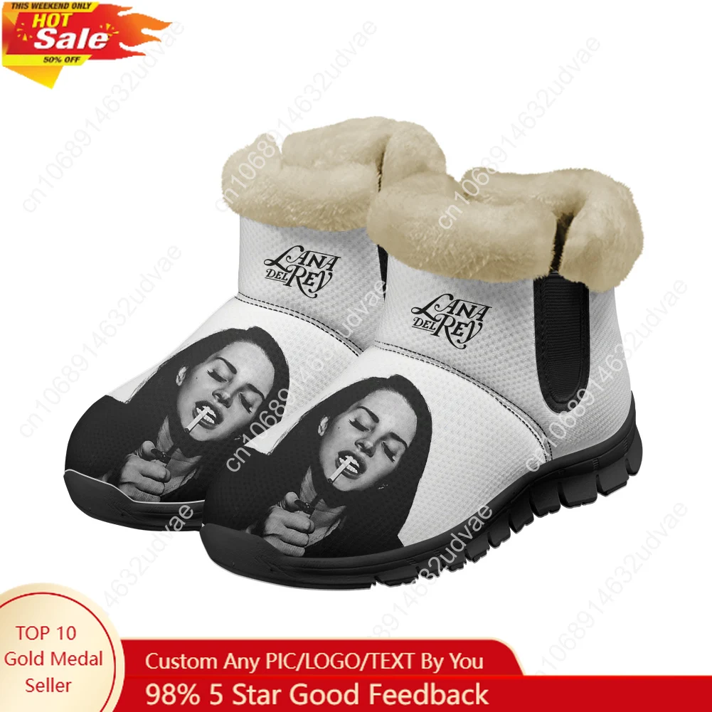 Men'S Shoes Casual Sneakers - Scarpe Peluche Lana Del Rey, Stivali