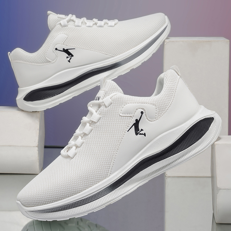 Men'S Shoes Black And White - Scarpe da Corsa per Uomo, Sneakers