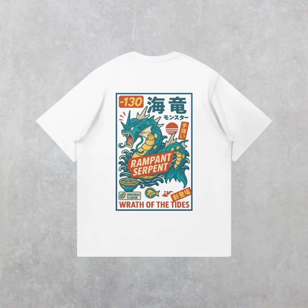 Men Shoes Japan - T-shirt Anime Pokémon Gyarados per uomo