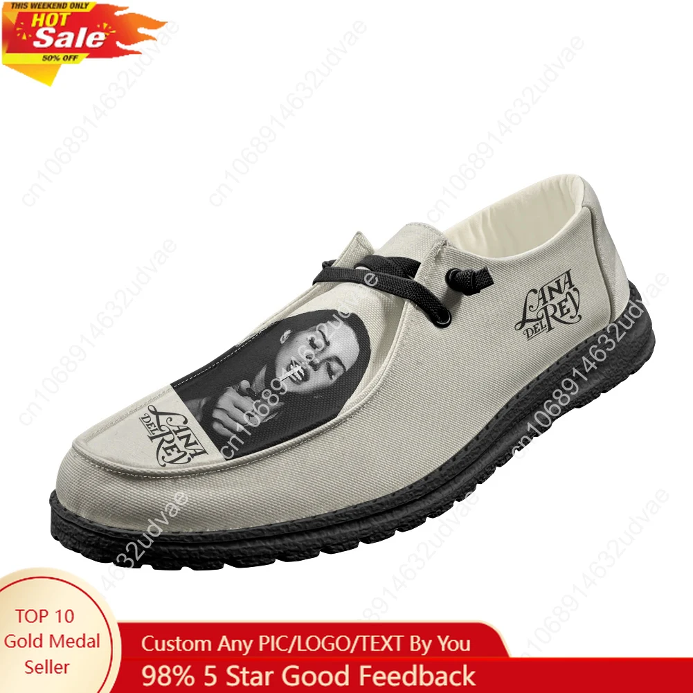 Men'S Shoes Loafers Casual - Mocassini Lana Del Rey Singer per