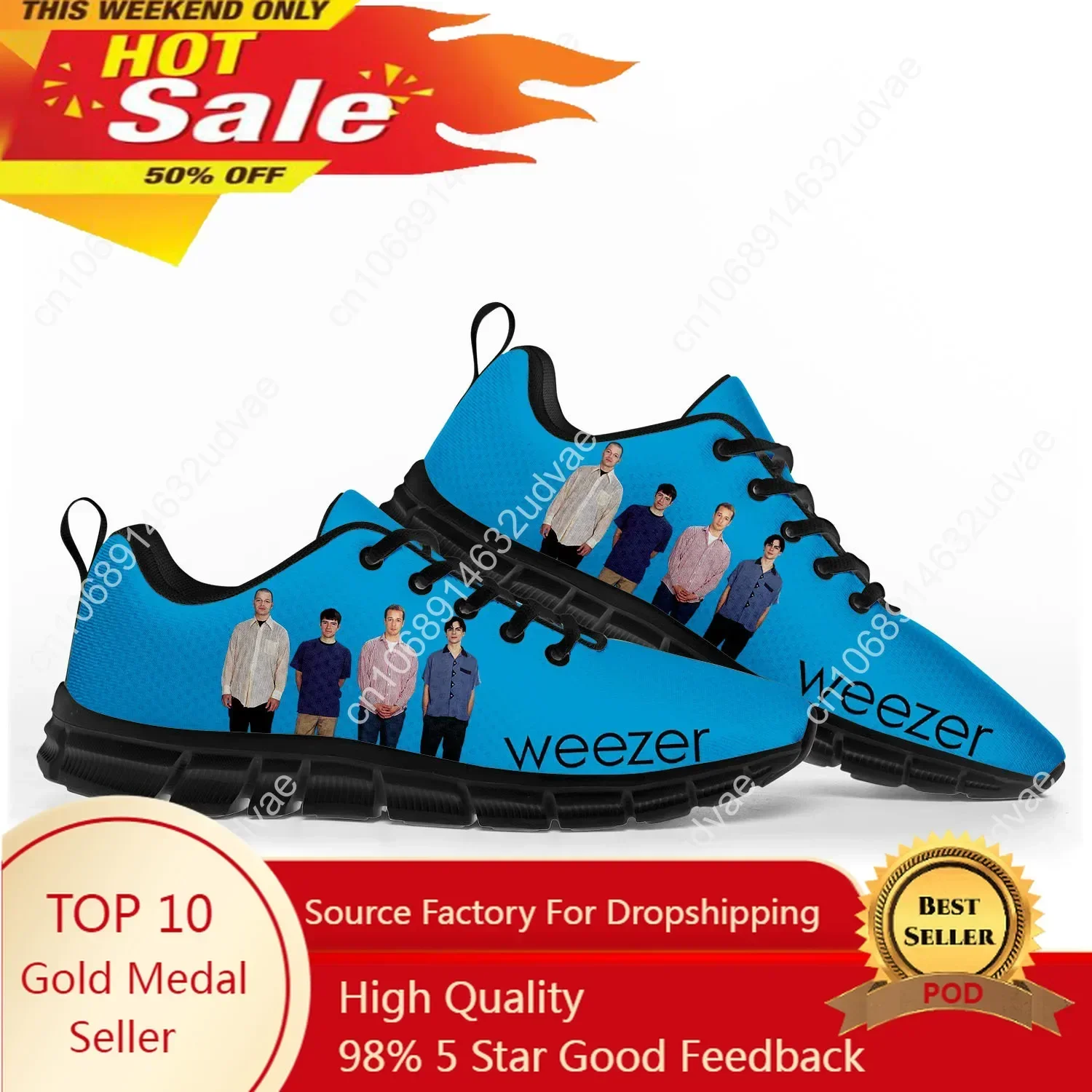 Men'S Shoes Casual Sneakers - Scarpe Sportive Weezer Sneakers da Uomo