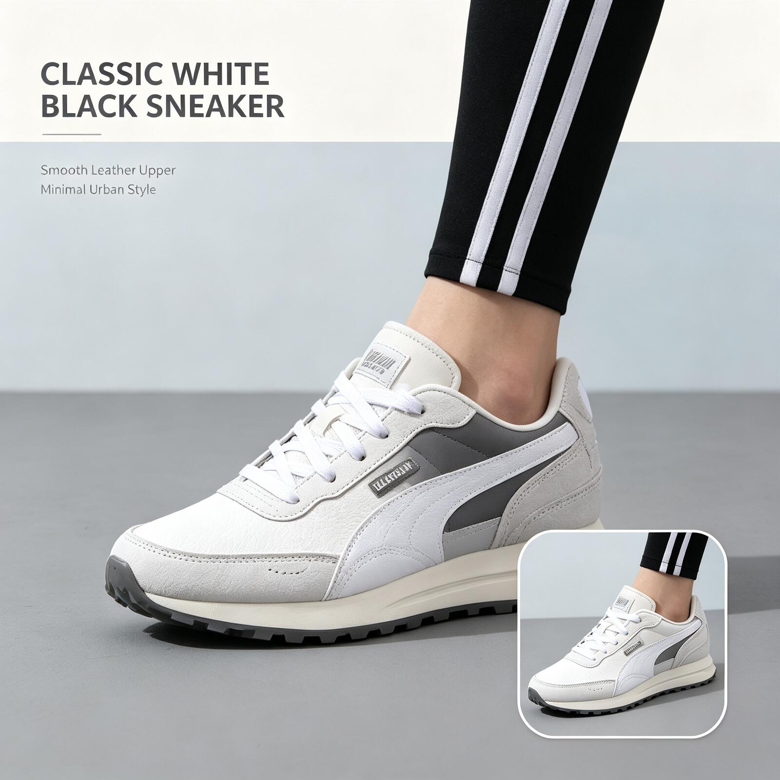 Men Shoes Puma - PUMA Sneakers basse da uomo bianche