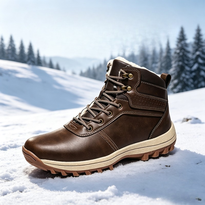 Men'S Shoes Low Top - Stivali Invernali Super Caldi da Uomo,