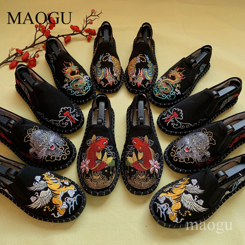 Men'S Shoes Loafers Casual - Scarpe Unisex in Stile Cinese con
