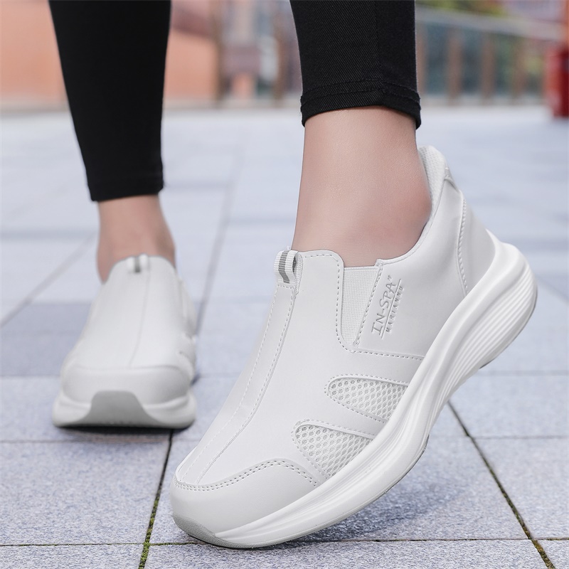 Men'S Shoes Black And White - Scarpe da Lavoro per Infermieri, Uomo
