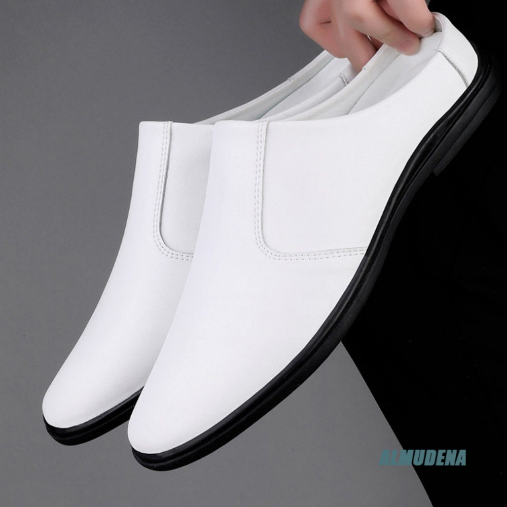 Mocassini Minimalisti da Uomo  - Men'S Shoes Black And White recensione e prezzo