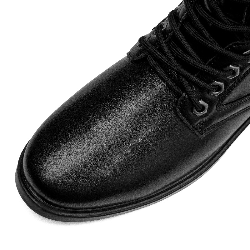 Stivali in Pelle Alti da Uomo, - Men'S Shoes Low Top recensione e prezzo