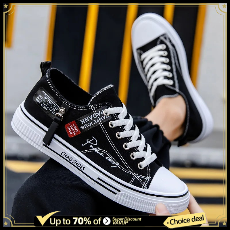 Scarpe da uomo in tela alla mo - Men'S Shoes Low Top recensione e prezzo