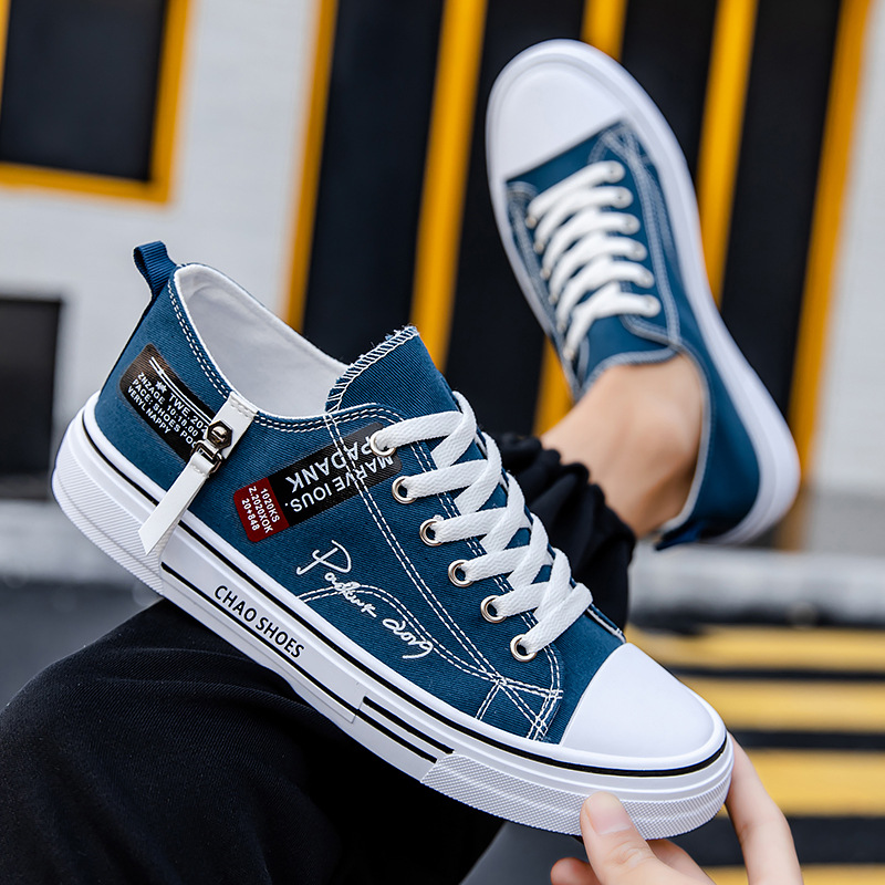 Scarpe da uomo in tela alla mo - Men'S Shoes Low Top recensione e prezzo