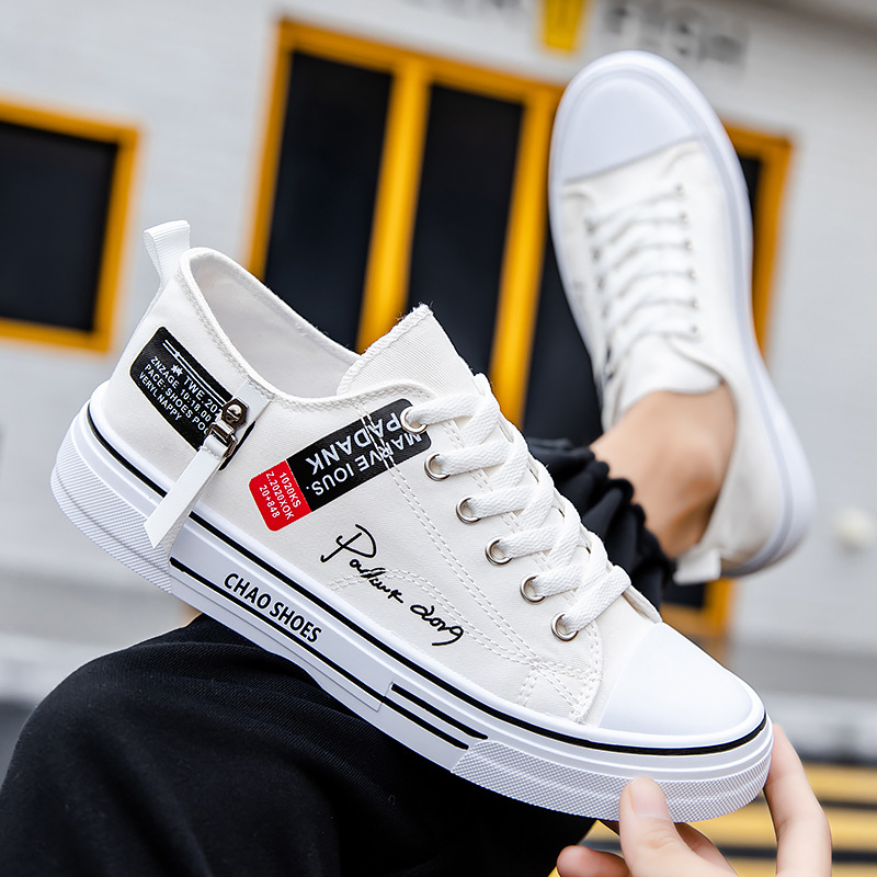 Scarpe da uomo in tela alla mo - Men'S Shoes Low Top recensione e prezzo