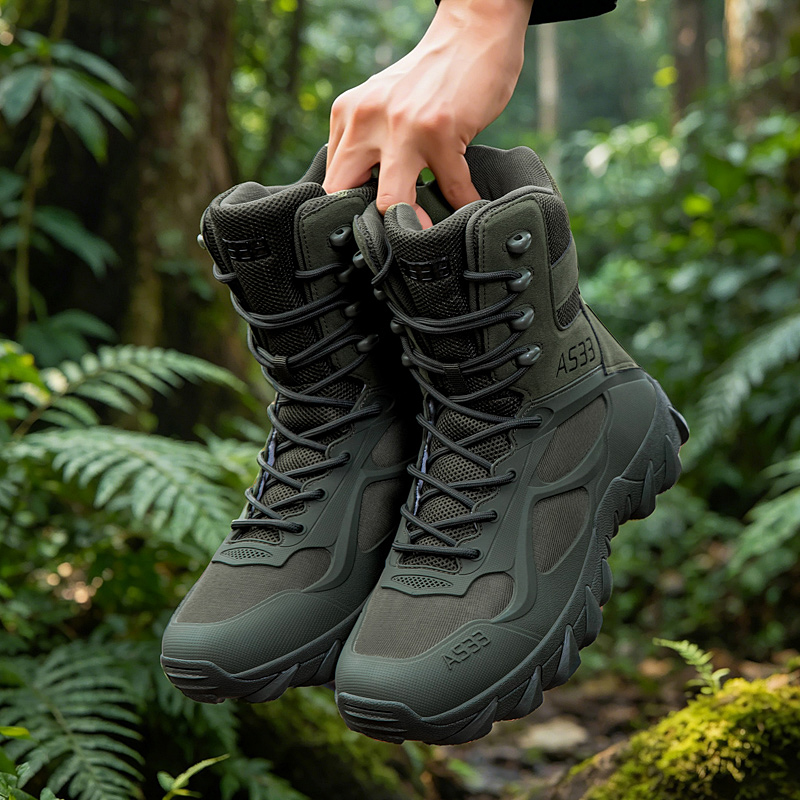 Stivali Tattici da Uomo, Casua - Men'S Shoes Dq recensione e prezzo