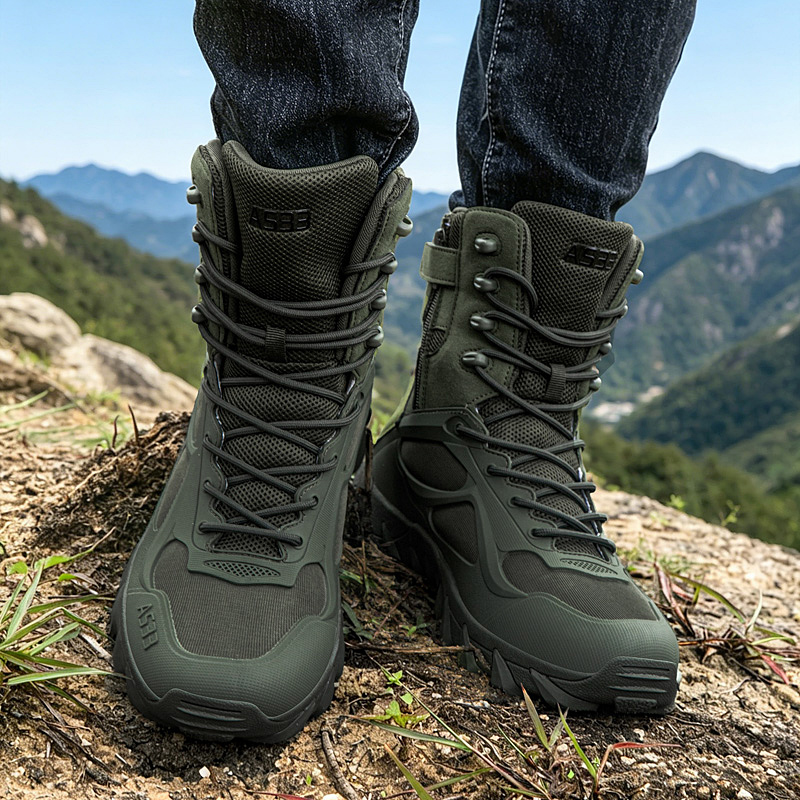 Stivali Tattici da Uomo, Casua - Men'S Shoes Dq recensione e prezzo