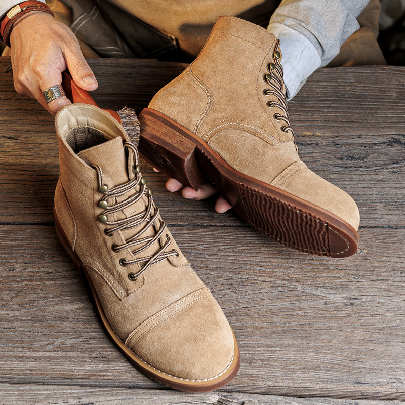 Stivali da Moto Vintage da Uom - Men Shoes Red recensione e prezzo