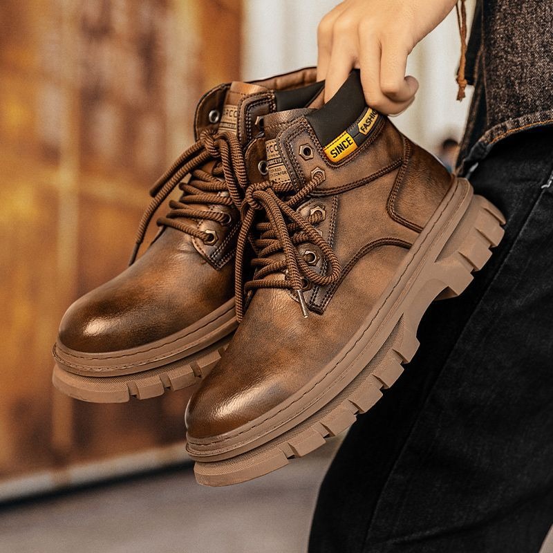 Stivaletti con plateau da uomo - Men'S Shoes Dq recensione e prezzo