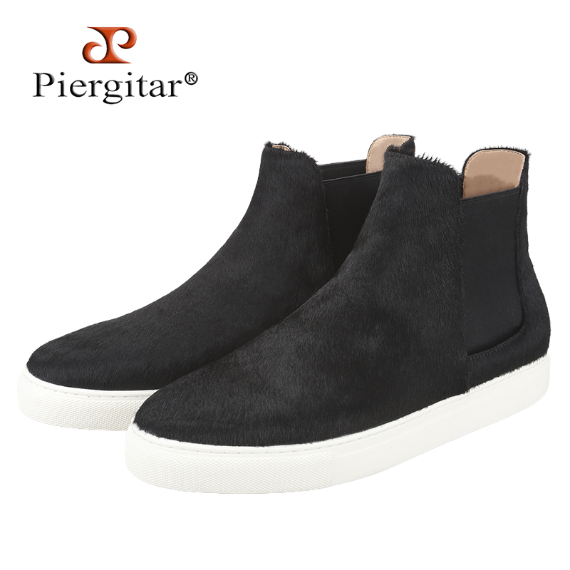 Piergitar Winter Styles Scarpe - Men'S Shoes Black And White recensione e prezzo