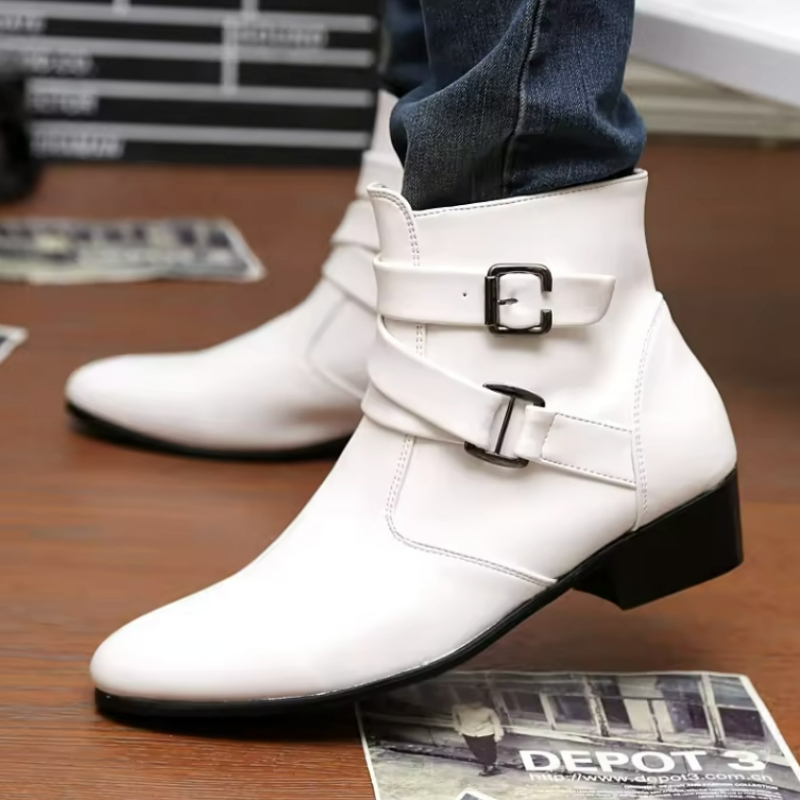 Stivali da uomo di lusso Stiva - Men'S Shoes Black And White recensione e prezzo