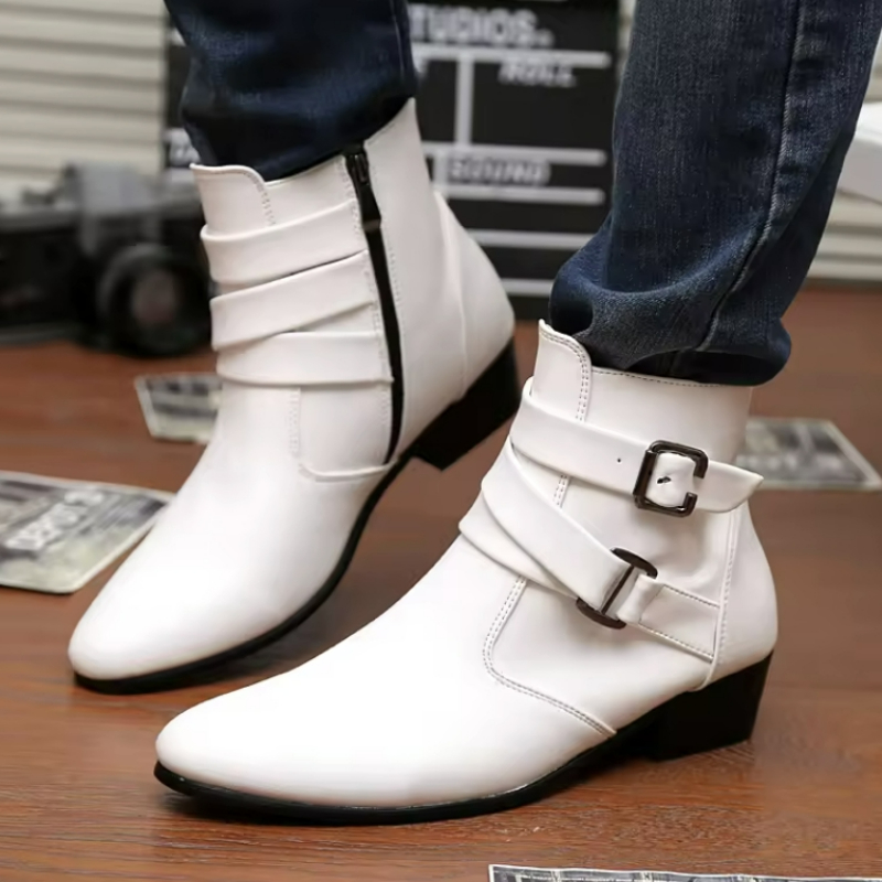 Stivali da uomo di lusso Stiva - Men'S Shoes Black And White recensione e prezzo