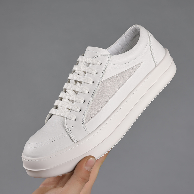 Sneakers da uomo nere in vera  - Men'S Shoes Black And White recensione e prezzo