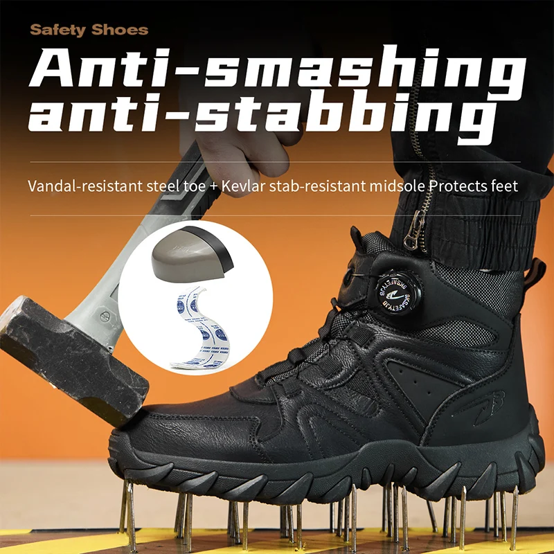 Nuovi Stivali di Sicurezza da  - Work Boot Steel Toe recensione e prezzo