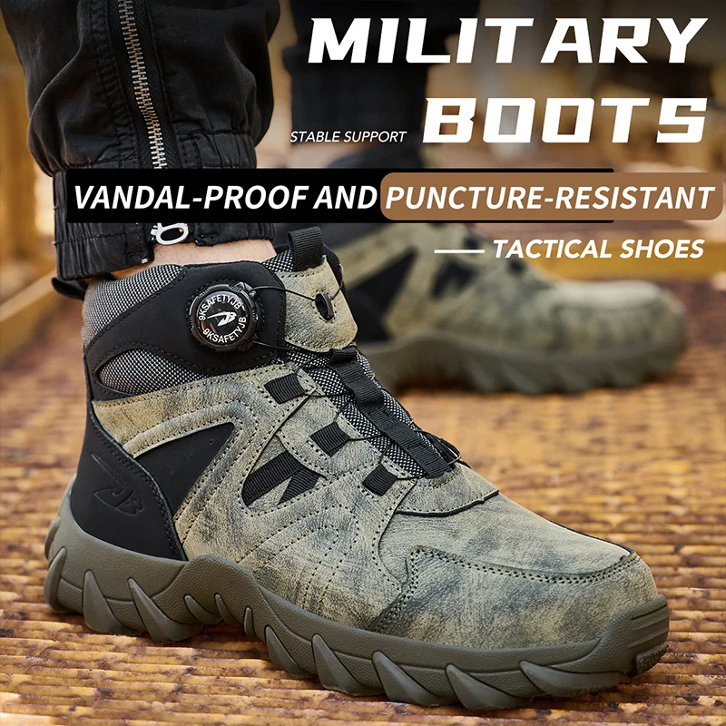 Nuovi Stivali di Sicurezza da  - Work Boot Steel Toe recensione e prezzo