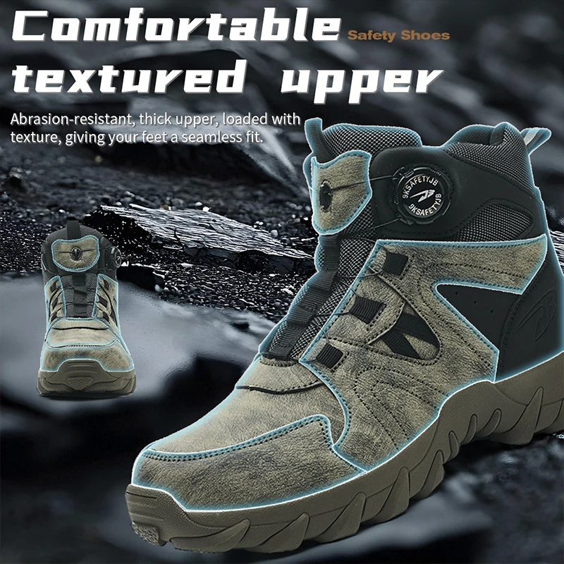 Nuovi Stivali di Sicurezza da  - Work Boot Steel Toe recensione e prezzo