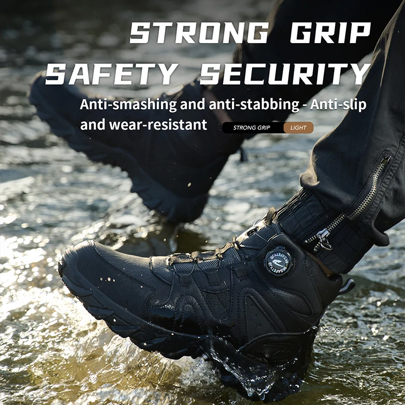 Nuovi Stivali di Sicurezza da  - Work Boot Steel Toe recensione e prezzo