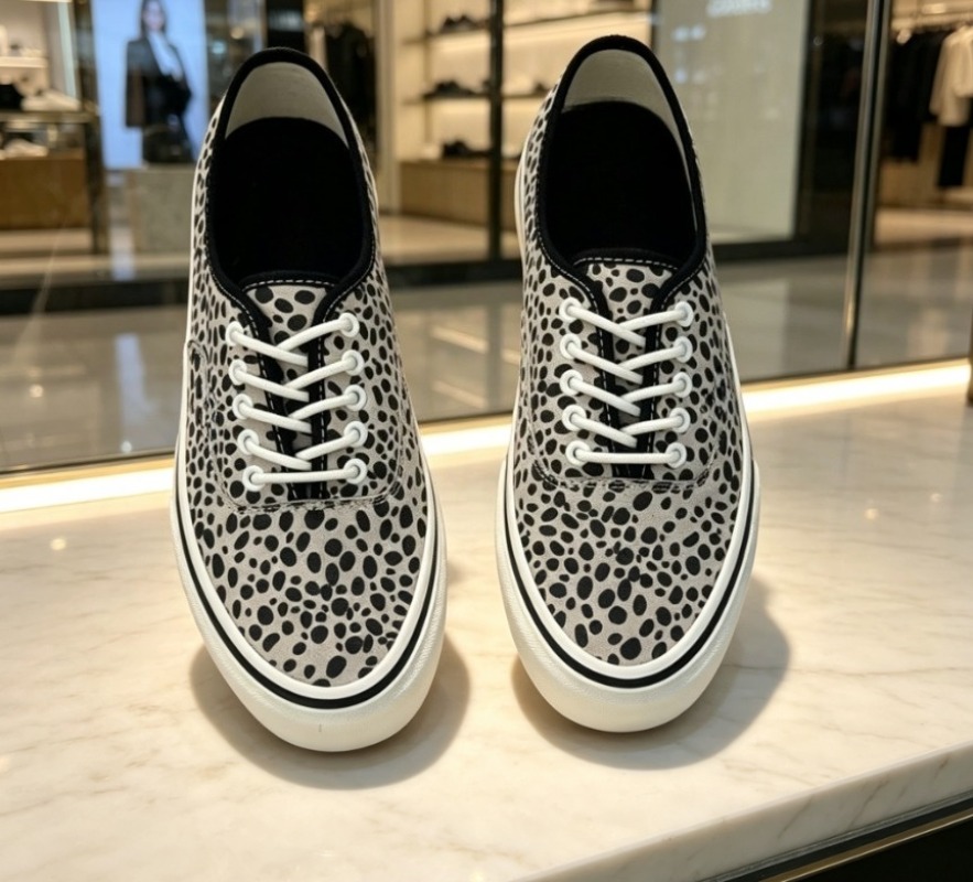 Scarpe da skate basse in pelle - Men'S Shoes Black And White recensione e prezzo