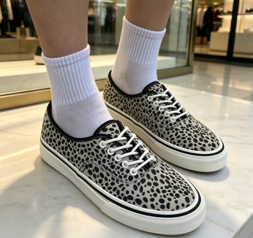 Scarpe da skate basse in pelle - Men'S Shoes Black And White recensione e prezzo