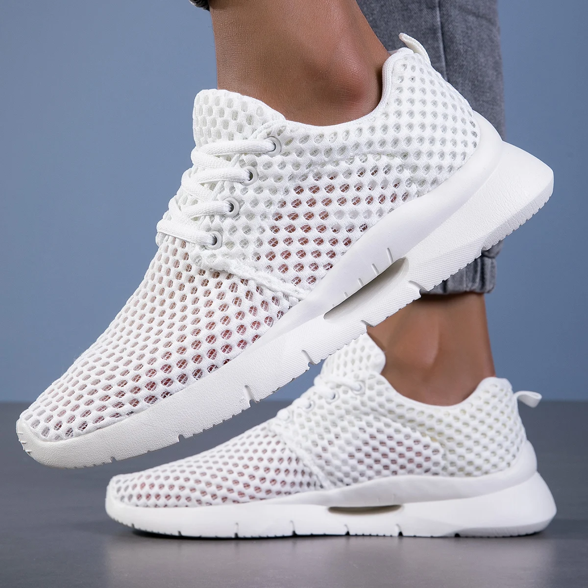 Scarpe da ginnastica in mesh t - Men'S Shoes Green And White recensione e prezzo